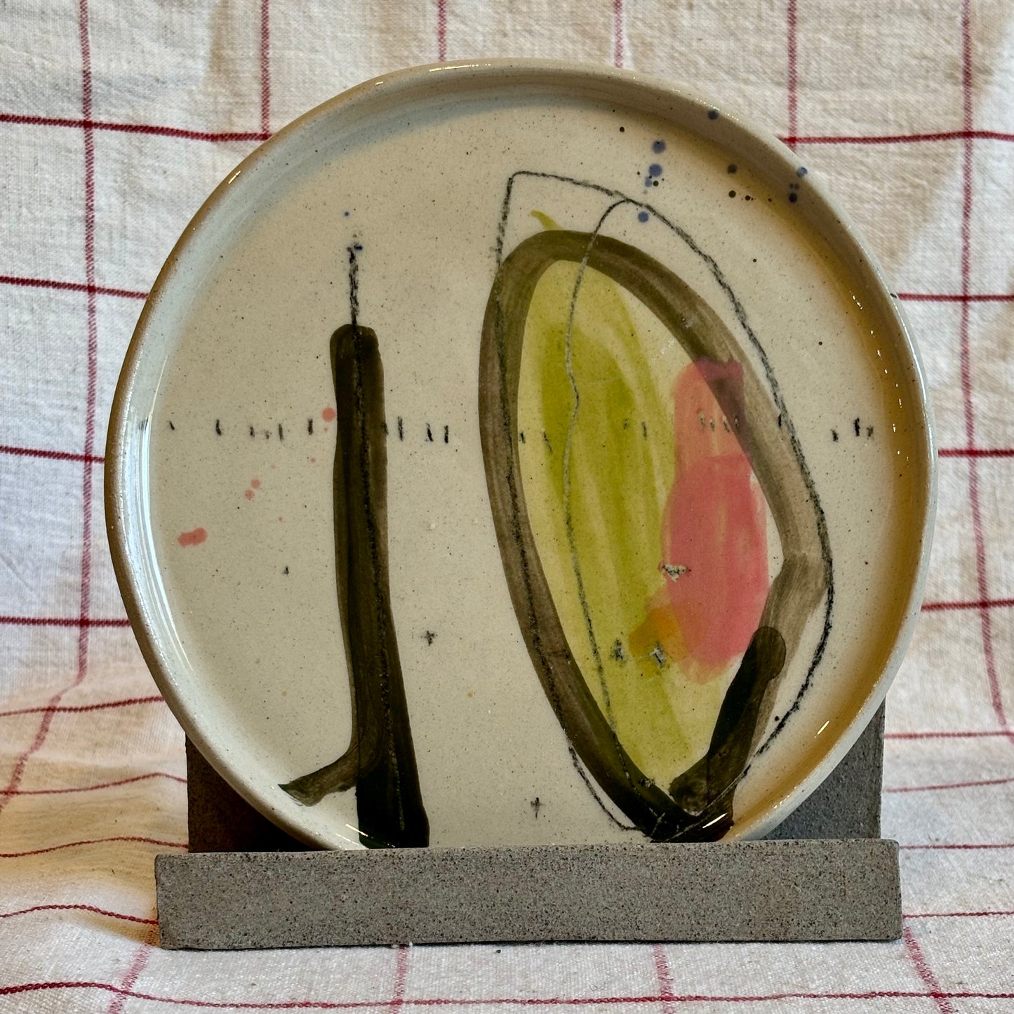 Abstract Side Plates