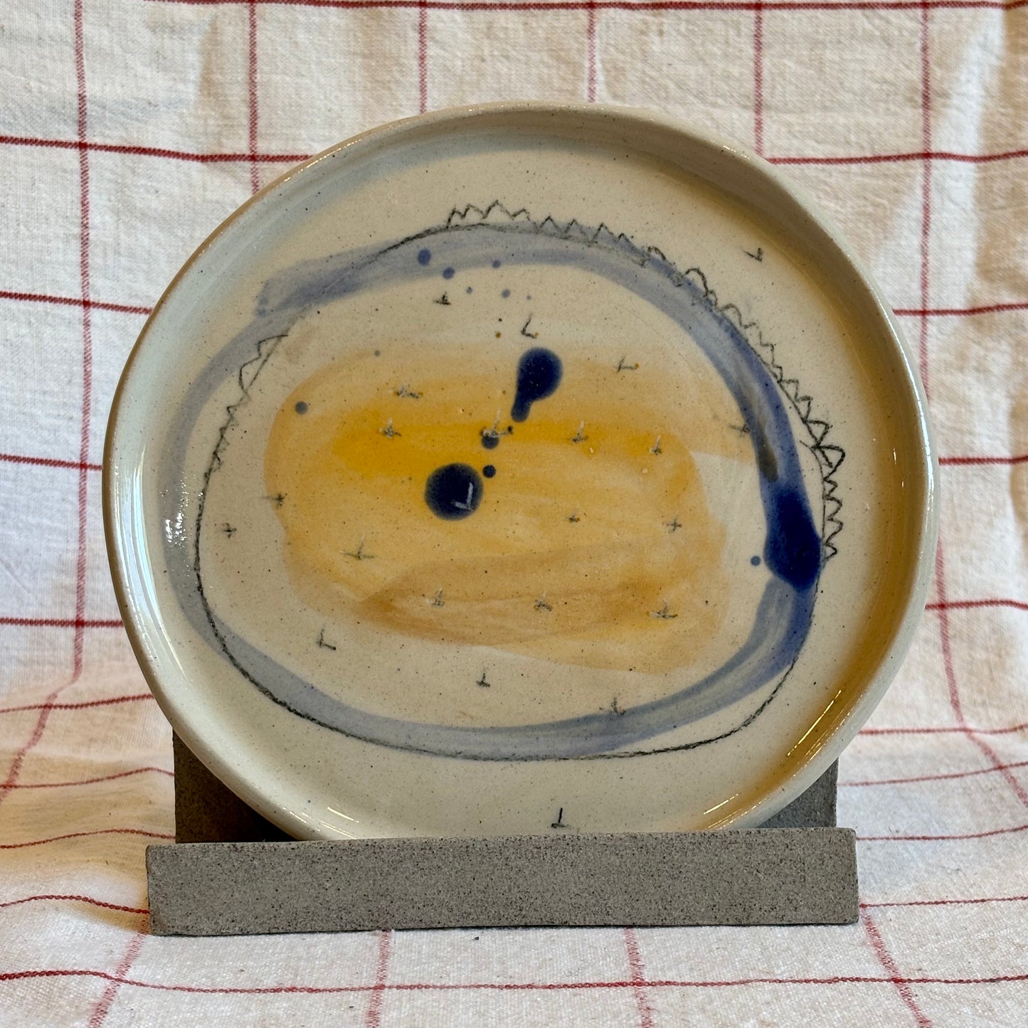 Abstract Side Plates