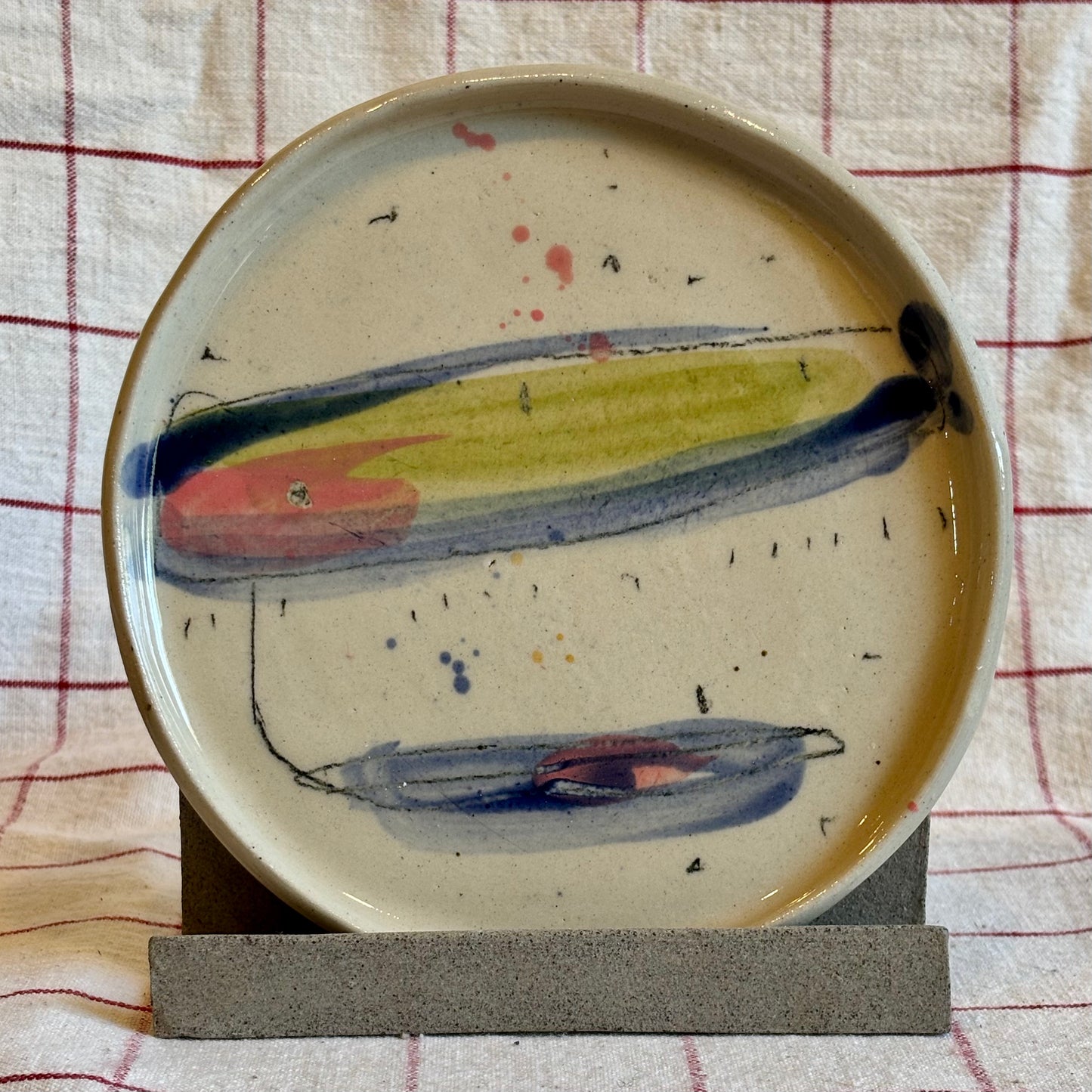 Abstract Side Plates