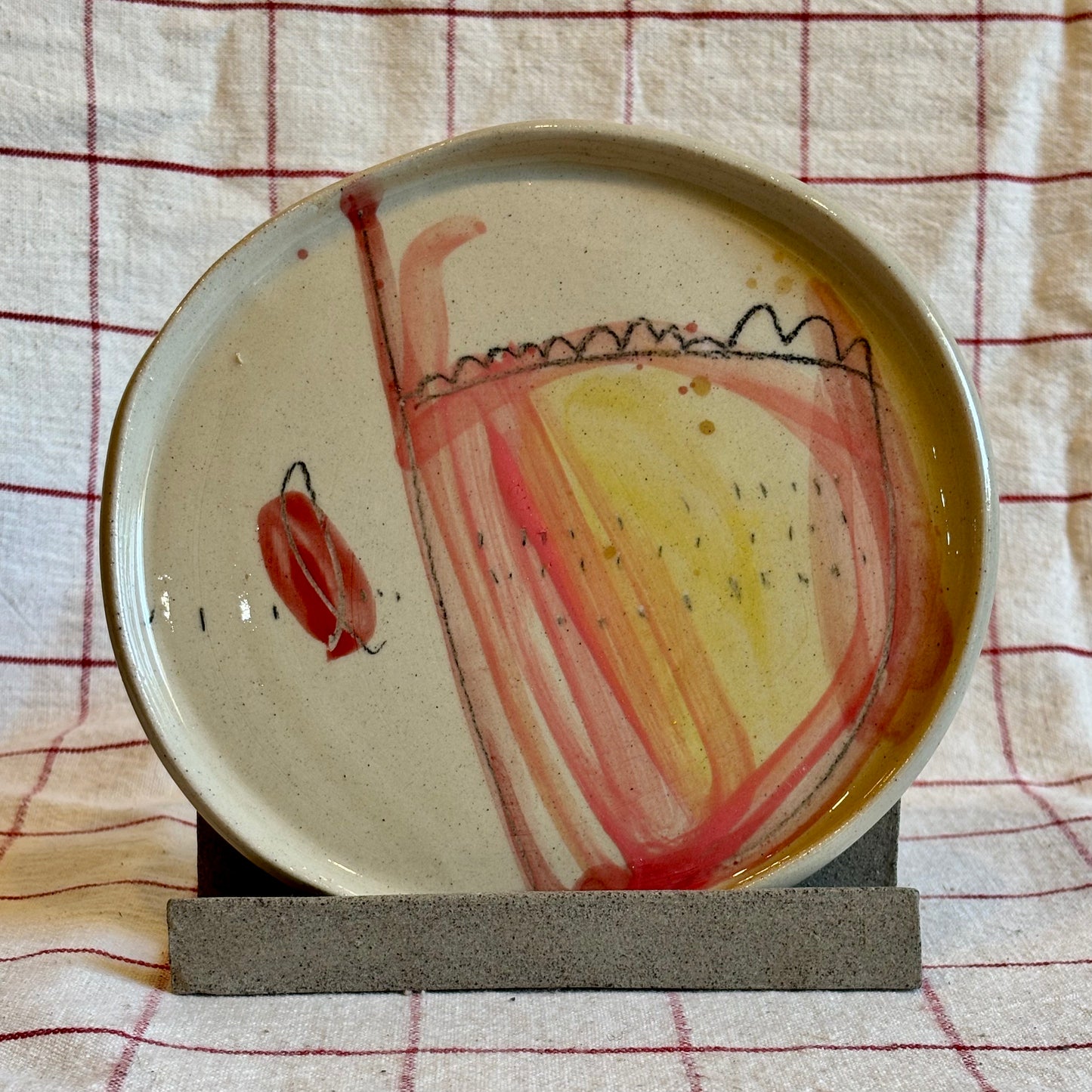 Abstract Side Plates