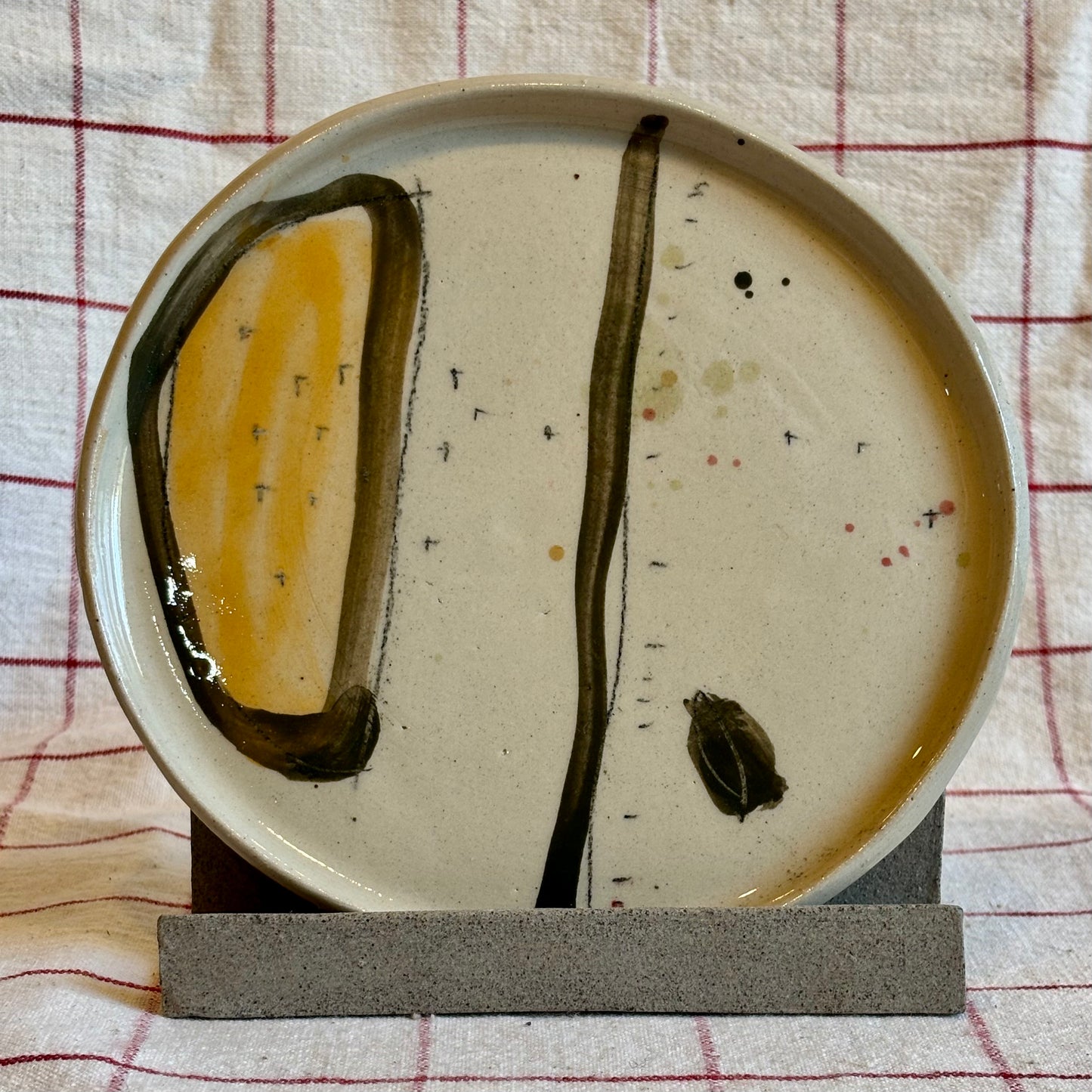 Abstract Side Plates