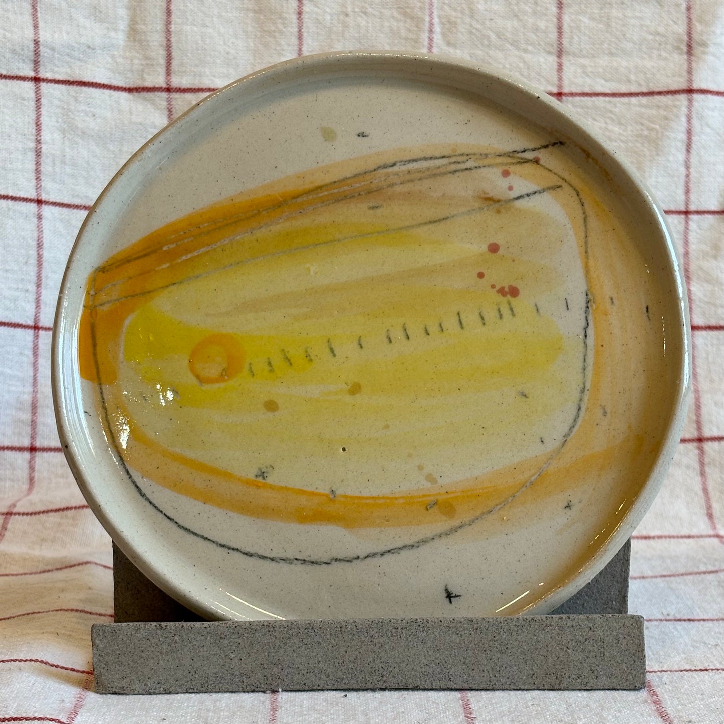 Abstract Side Plates