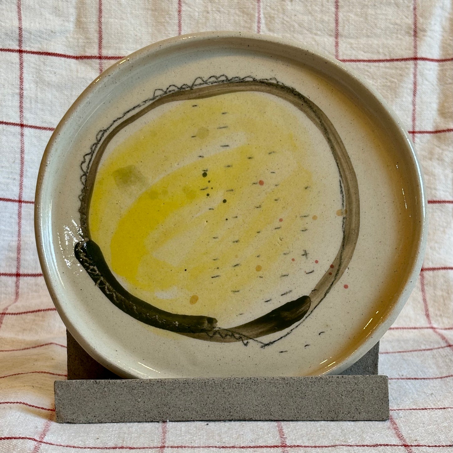 Abstract Side Plates